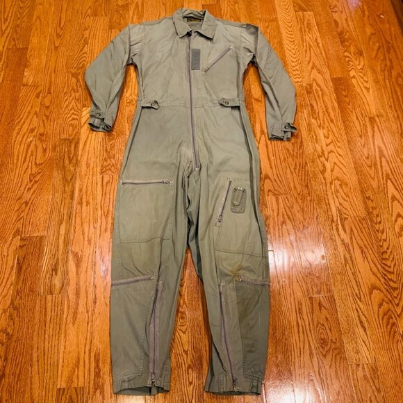 Vietnam Era 1966 K2B Flight suit Nasa Anes Research Center Size M Regular - Picture 11 of 12